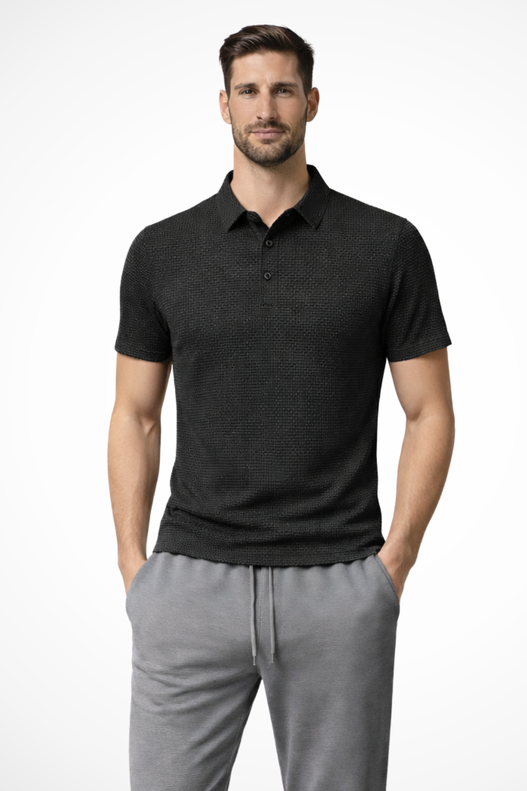 Knit Short Sleeve Men's Shirt UK – Smart Casual & Holiday & Resort Wear