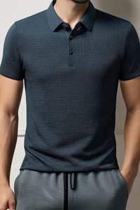 Knit Short Sleeve Men's Shirt UK – Smart Casual & Holiday & Resort Wear