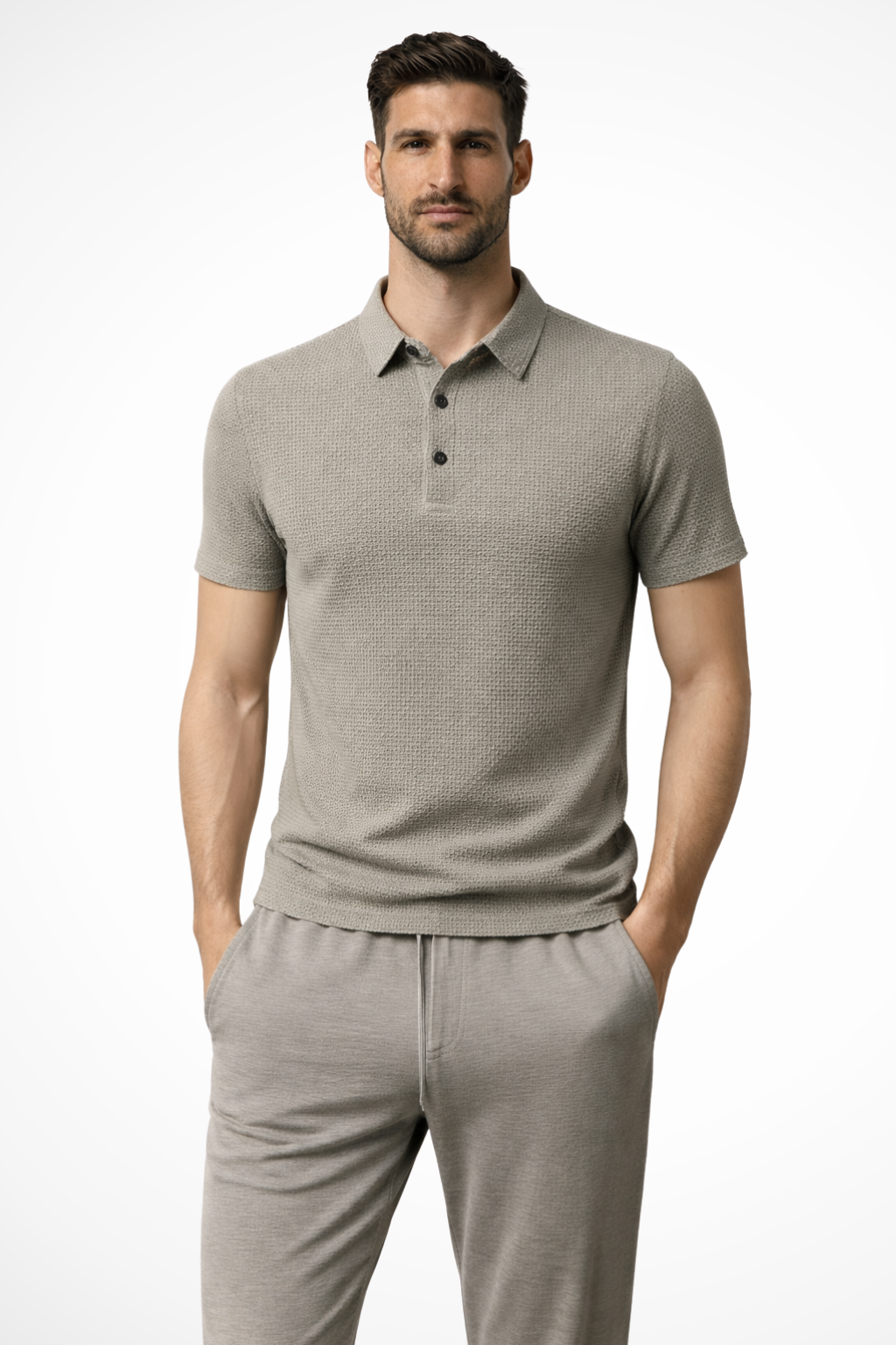 Knit Short Sleeve Men's Shirt UK – Smart Casual & Holiday & Resort Wear
