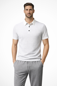 Knit Short Sleeve Men's Shirt UK – Smart Casual & Holiday & Resort Wear