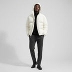 Men's Waterproof Windproof Down Puffer Jacket for Winter Outdoor Activities