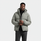 Men's Waterproof Windproof Down Puffer Jacket for Winter Outdoor Activities