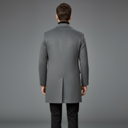 Men's Wool Winter Coat | Classic Design | Warm and Stylish Outerwear for Cold Weather