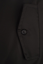 Men's Zip-Up Harrington Jacket with Tartan Lining for Casual Wear