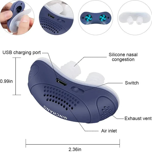 Micro CPAP Sleep Apnea Machine – Travel, Anti-Snoring