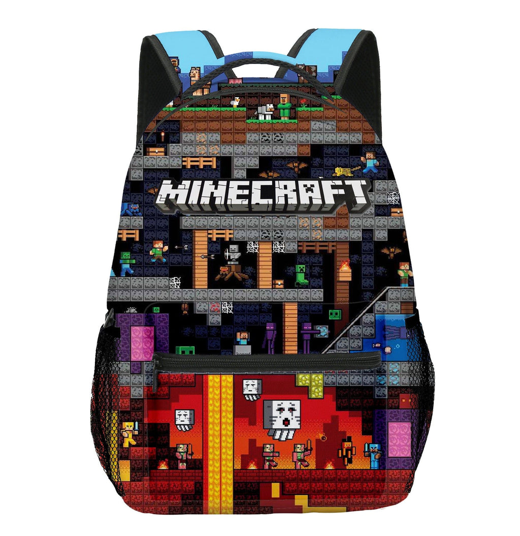 Minecraft Backpack for Kids – Gaming, School
