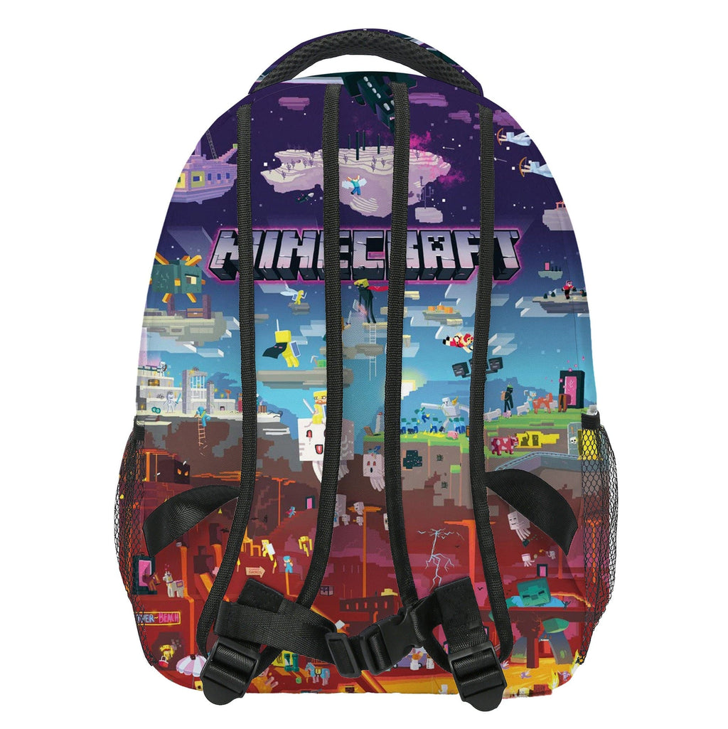 Minecraft Backpack for Kids – Gaming, School