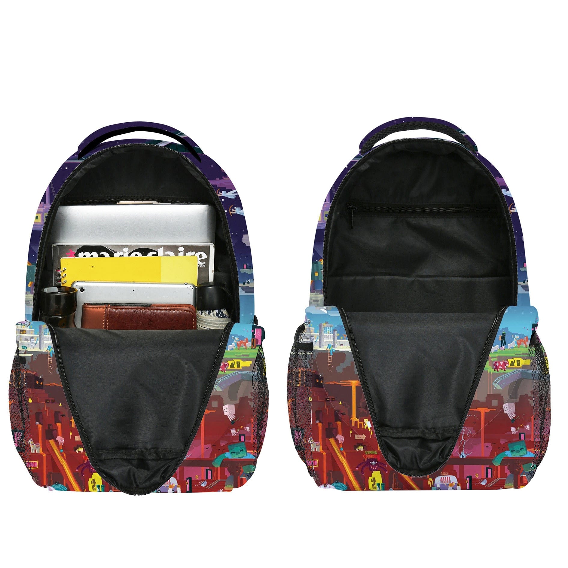 Minecraft Backpack for Kids – Gaming, School