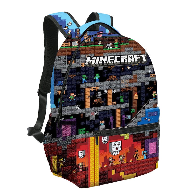Minecraft Backpack for Kids – Gaming, School
