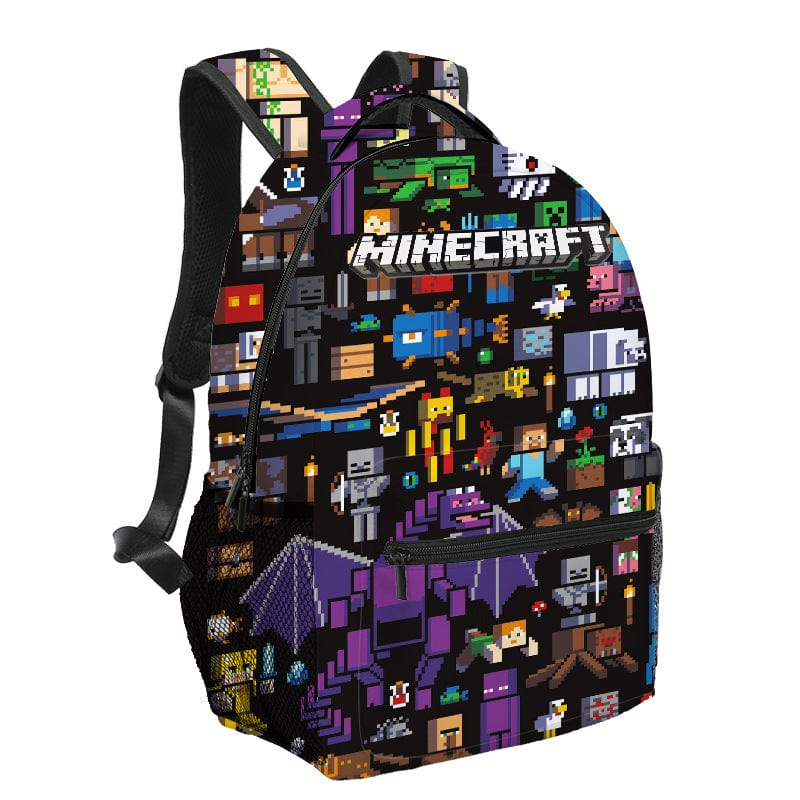 Minecraft Backpack for Kids – Gaming, School