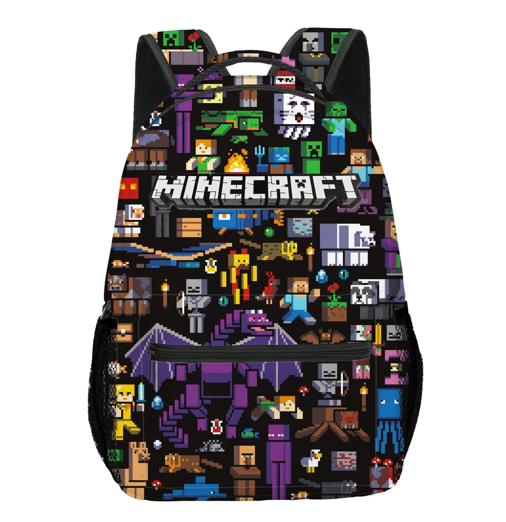Minecraft Backpack for Kids – Gaming, School