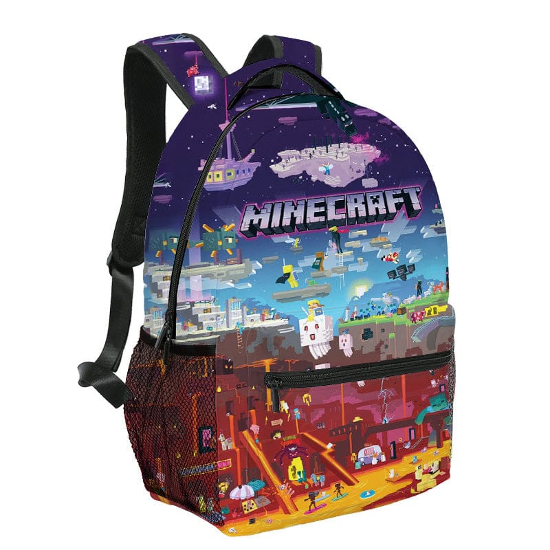 Minecraft Backpack for Kids – Gaming, School
