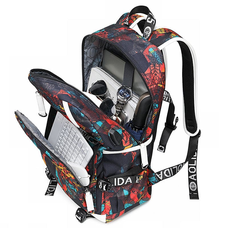 Minecraft Backpack for Kids - School Bag with Practical Pockets