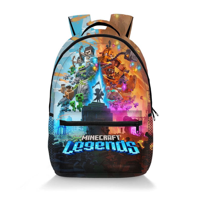 Minecraft School Backpack - Children's School Bag - Pixel Designs