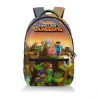 Minecraft School Backpack - Children's School Bag - Pixel Designs