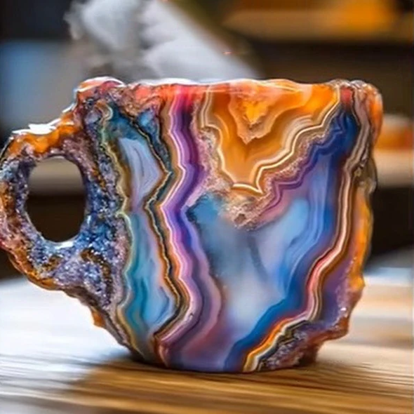 Mineral Crystal Coffee Mugs – Smart Casual Office, Holiday Use