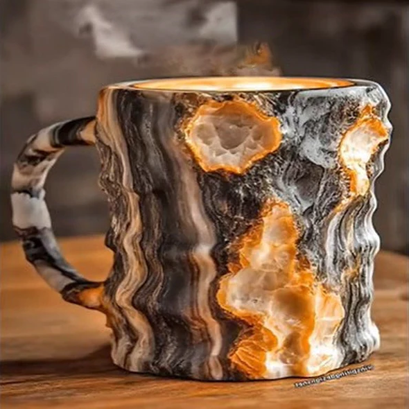 Mineral Crystal Coffee Mugs – Smart Casual Office, Holiday Use