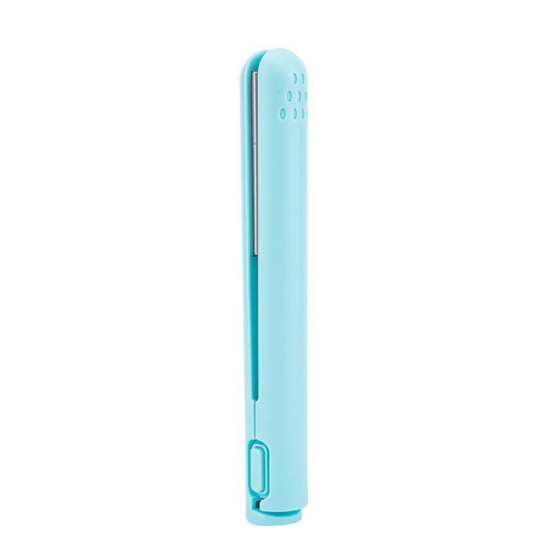 Mini 2-in-1 Curl and Straightening Iron with Ceramic Coating – Travel, Daily Use