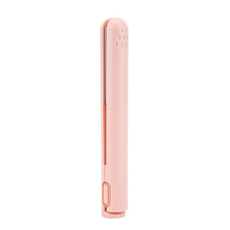 Mini 2-in-1 Curl and Straightening Iron with Ceramic Coating – Travel, Daily Use