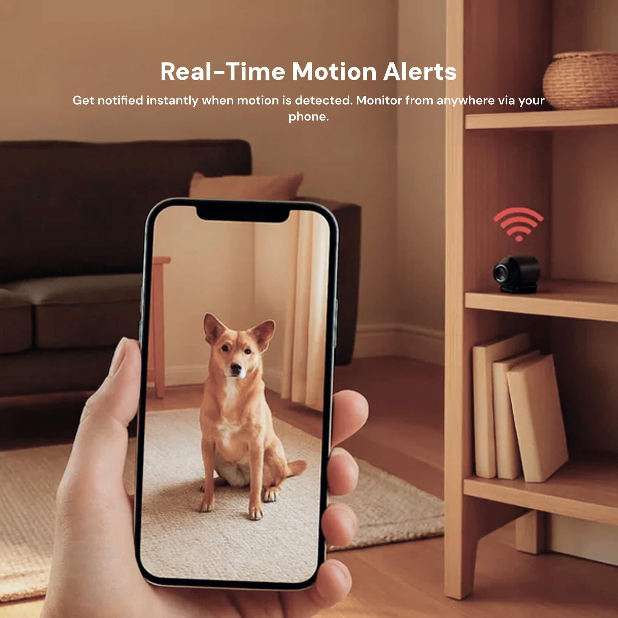 Mini Wireless Hidden Camera with Audio – Home Surveillance, Security Monitoring
