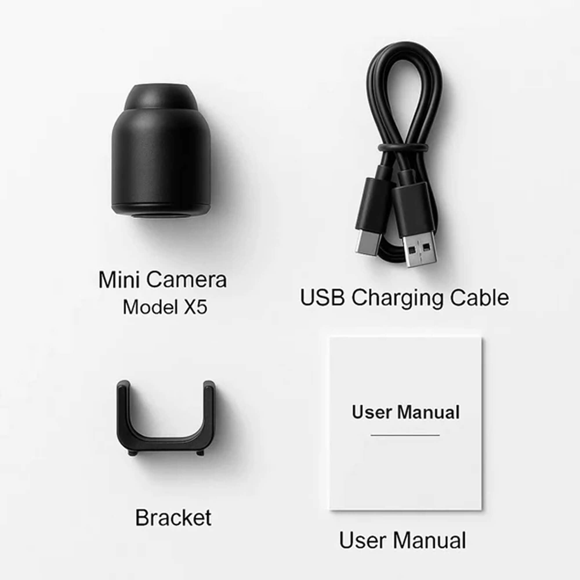 Mini Wireless Hidden Camera with Audio – Home Surveillance, Security Monitoring
