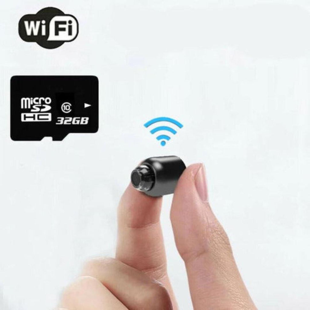 Mini Wireless Hidden Camera with Audio – Home Surveillance, Security Monitoring