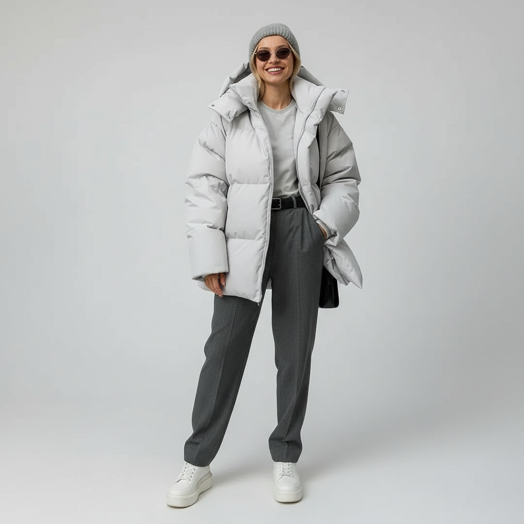 Modern Winter Puffer Jacket | Insulated, Water-Resistant, Stylish Outerwear for Cold Weather