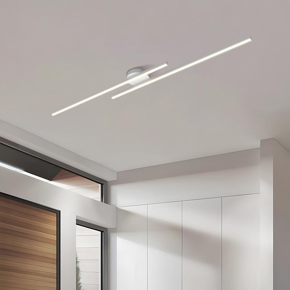 Moderne Aluminium LED Deckenleuchte – Esszimmer, Wohnzimmer
