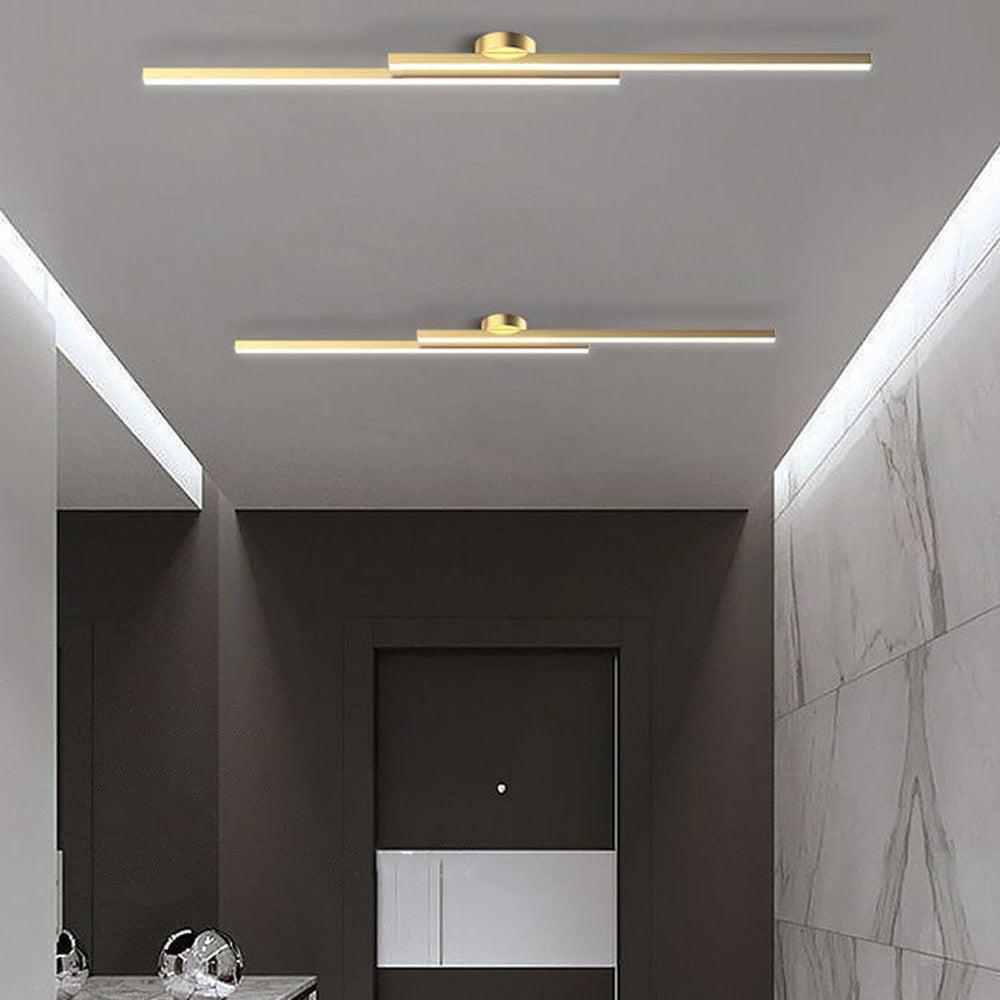 Moderne Aluminium LED Deckenleuchte – Esszimmer, Wohnzimmer