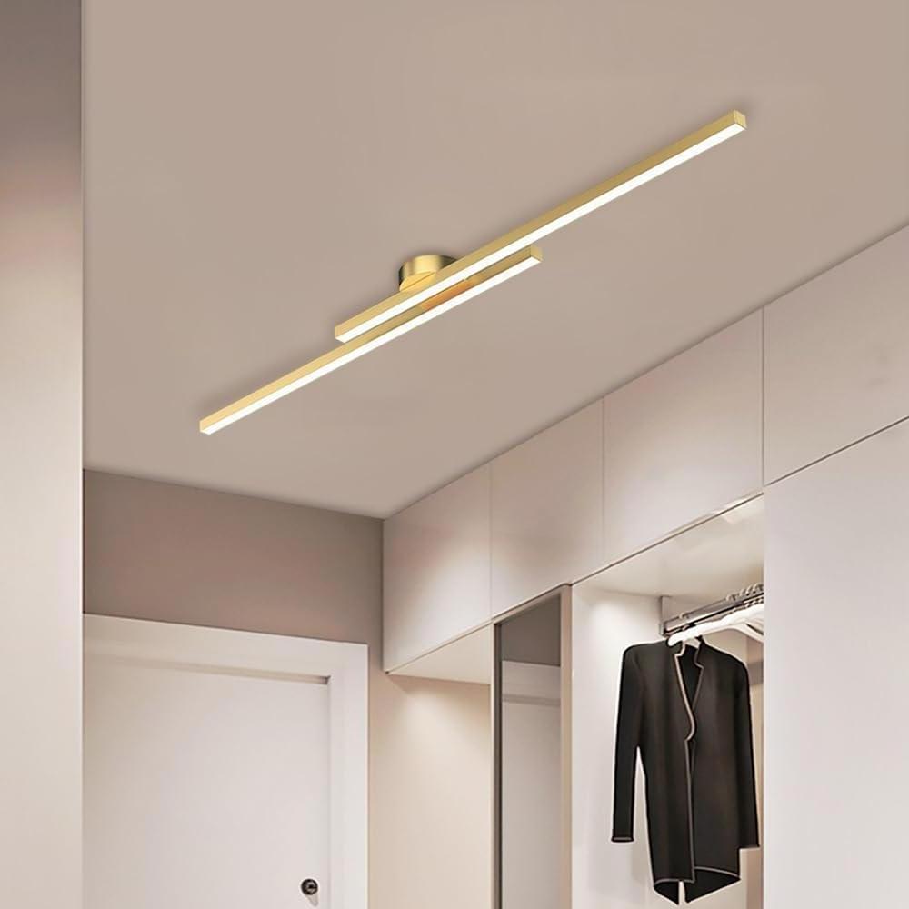 Moderne Aluminium LED Deckenleuchte – Esszimmer, Wohnzimmer