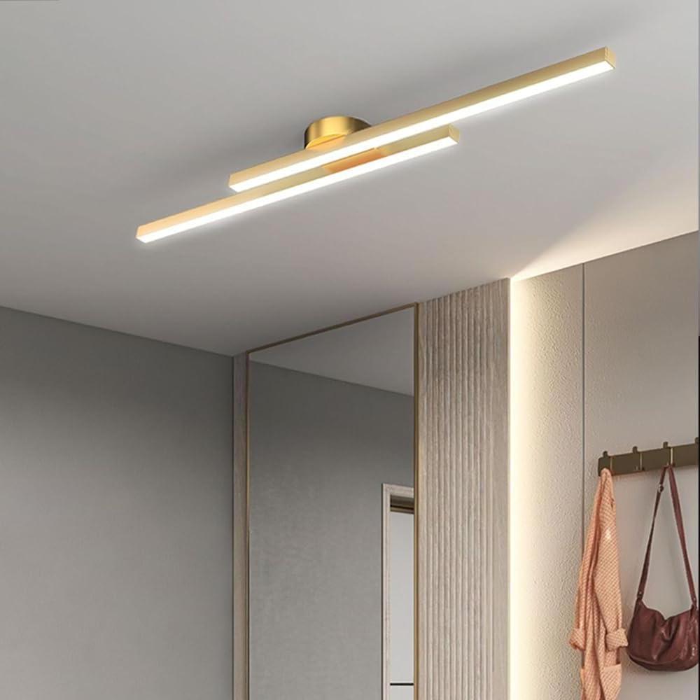 Moderne Aluminium LED Deckenleuchte – Esszimmer, Wohnzimmer