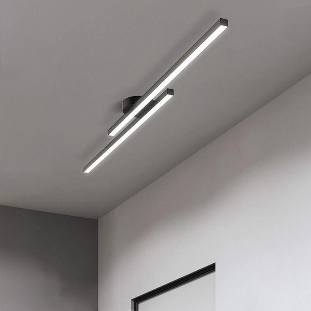 Moderne Aluminium LED Deckenleuchte – Esszimmer, Wohnzimmer