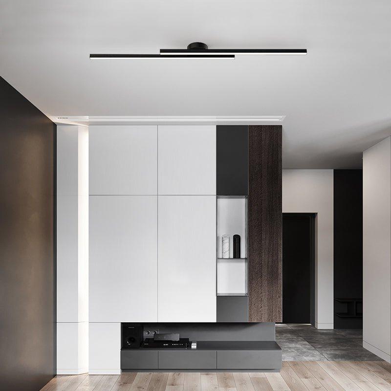 Moderne Aluminium LED Deckenleuchte – Esszimmer, Wohnzimmer