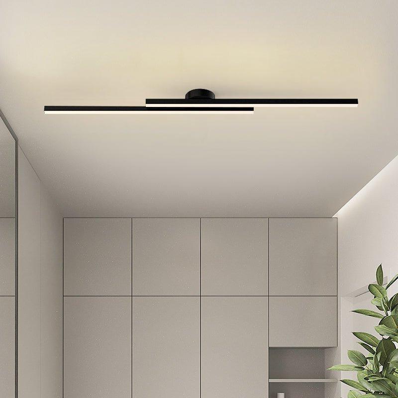 Moderne Aluminium LED Deckenleuchte – Esszimmer, Wohnzimmer