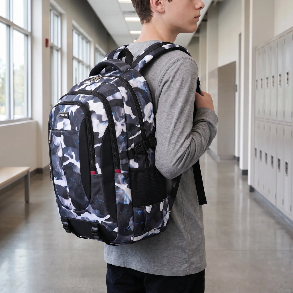 Multi-Compartment School Rucksack – Travel, Daily Use