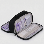 Multi-Compartment Zipped Stationery Bag – School, Office