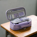 Multi-Compartment Zipped Stationery Bag – School, Office