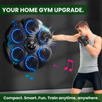 Music Boxing Pad with Targeting Features – Home Workout, Fitness Training