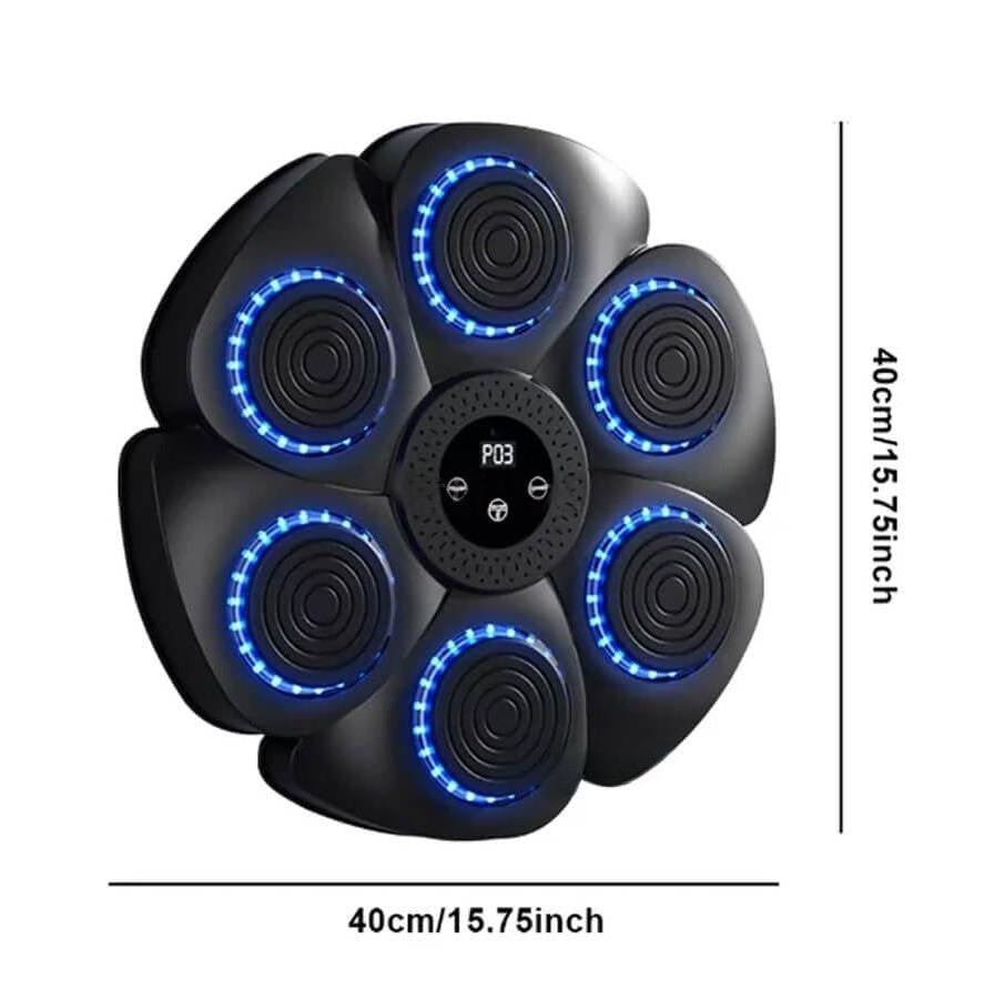 Music Boxing Pad with Targeting Features – Home Workout, Fitness Training