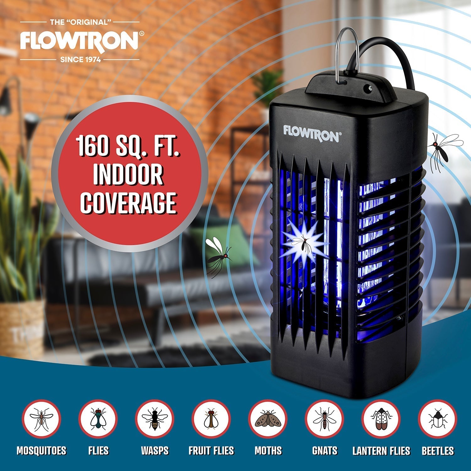 Flowtron Piccolo Insect Killer – Outdoor, Patio