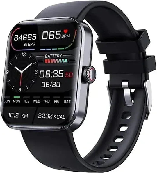 Non-Invasive Blood Glucose Smartwatch with Fitness Tracking – Health Monitoring, Daily Fitness