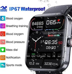 Non-Invasive Blood Glucose Smartwatch with Fitness Tracking – Health Monitoring, Daily Fitness