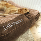 Orthopedic Dog Bed with Pillow – Luxury Comfort for Small/Large Dogs, Relaxation