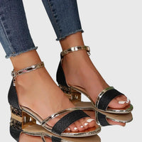 Orthopedic Heeled Sandals for Women UK – Smart Casual Office Wear Evening