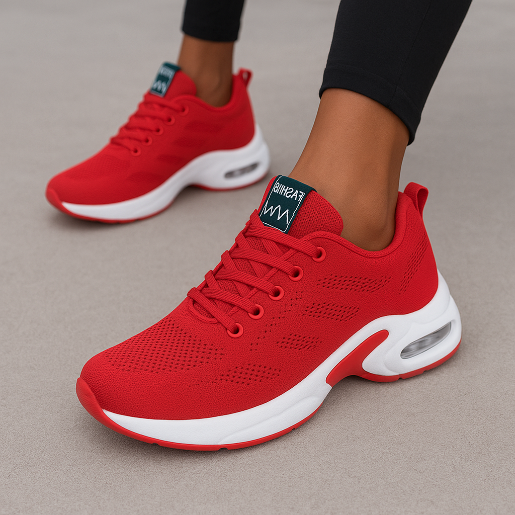 Orthopedic Mesh Sports Shoes for Women - Lightweight, Breathable, Casual Footwear