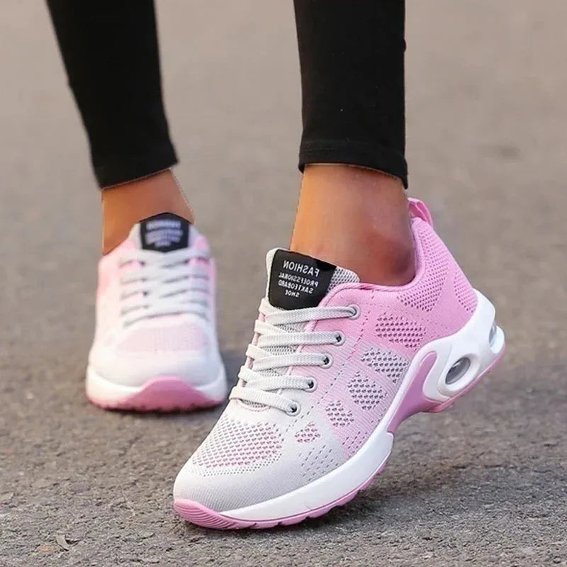 Orthopedic Mesh Sports Shoes for Women - Lightweight, Breathable, Casual Footwear
