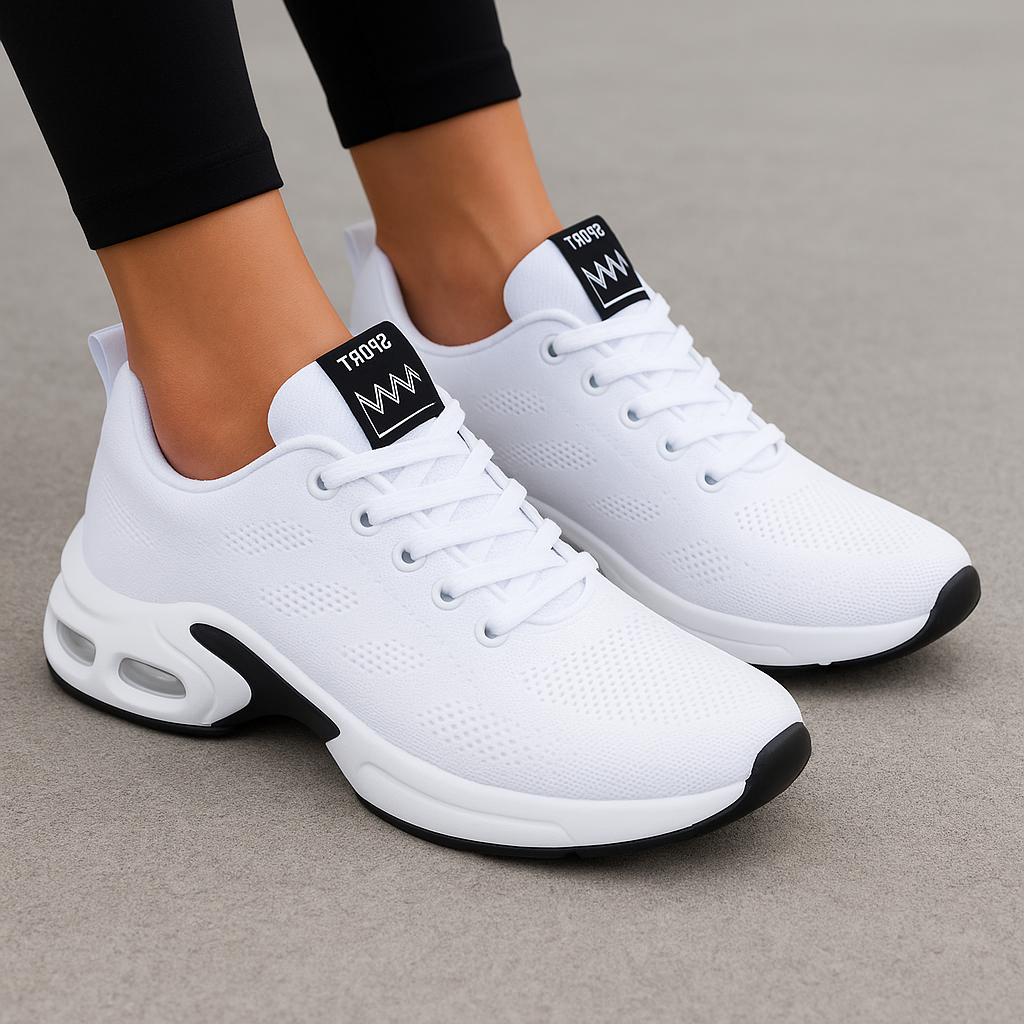 Orthopedic Mesh Sports Shoes for Women - Lightweight, Breathable, Casual Footwear