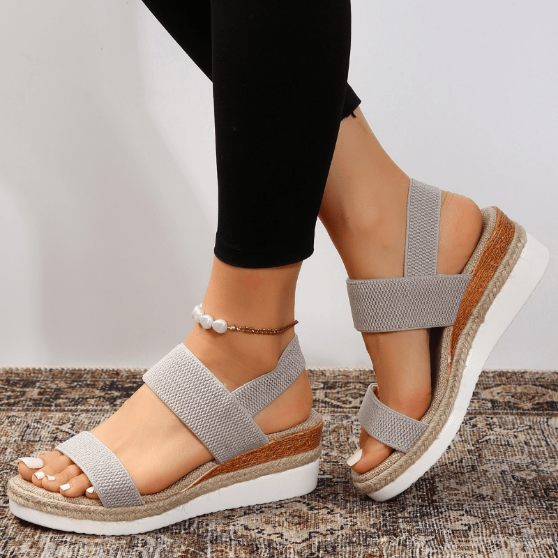 Orthopedic Platform Sandals for Women UK – Smart Casual Holiday Wear Evening Footwear