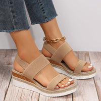 Orthopedic Platform Sandals for Women UK – Smart Casual Holiday Wear Evening Footwear