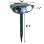 Outdoor Solar-Powered Ultrasonic Deer Repeller – Garden Protection, Wildlife Control